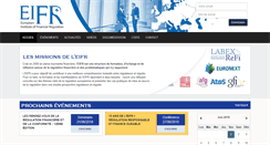 Desktop Screenshot of eifr.eu